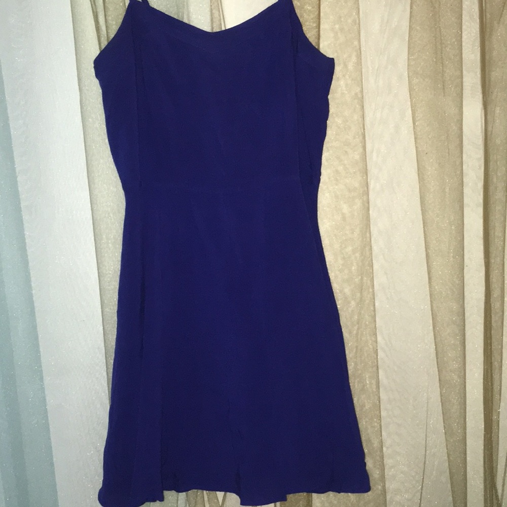 Blue dress